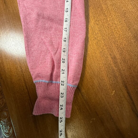 Stenstroms Cotton Cashmere Knit Sweater Pulloever Men's Size XXL Pink Blue - Picture 8 of 13